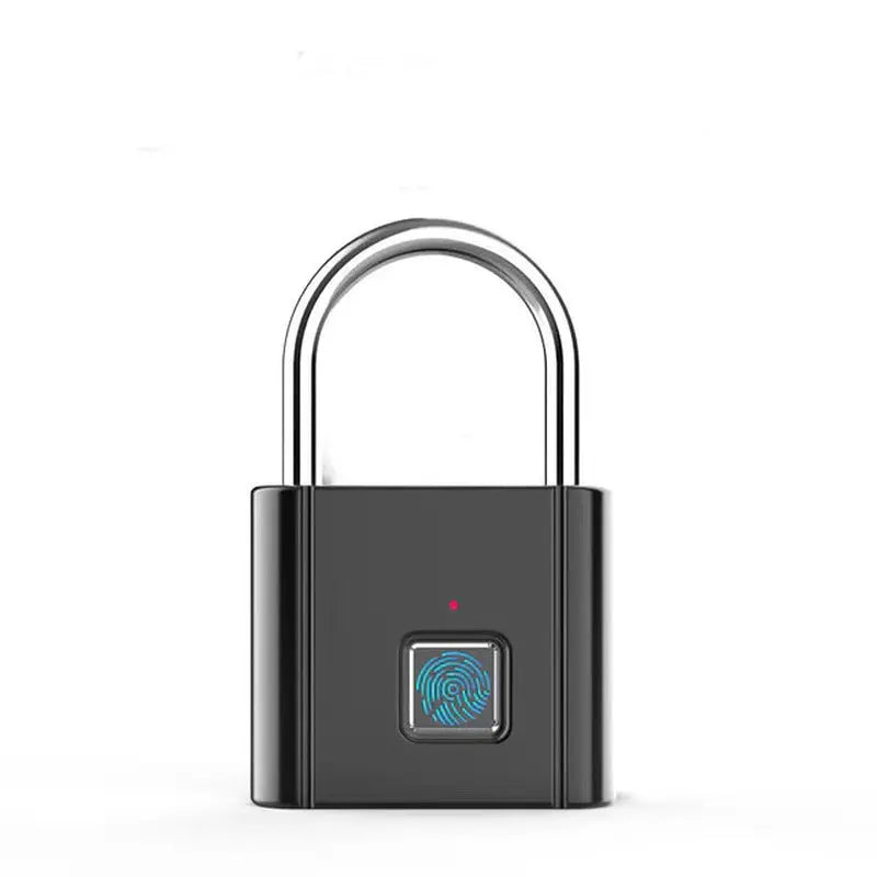 Smart Fingerprint Padlock - Waterproof Biometric Keyless Door Lock with USB Rechargeable Security