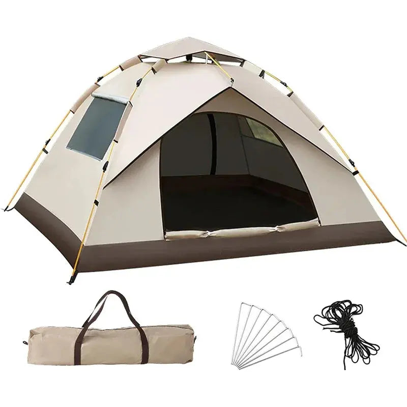 2-3Person Pop up Tent for Camping Tent Waterproof Automatic Easy Setup Tents for Outdoor Travel Hiking Fishing Beach Awning Tent
