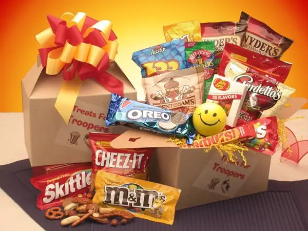 Treats For Troopers Snack Package GiftBasket