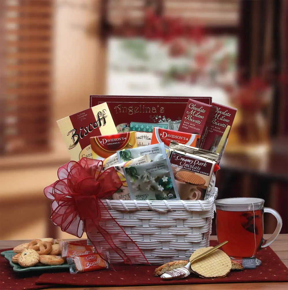 Tea Time Gift Basket - LittleGoodies4U