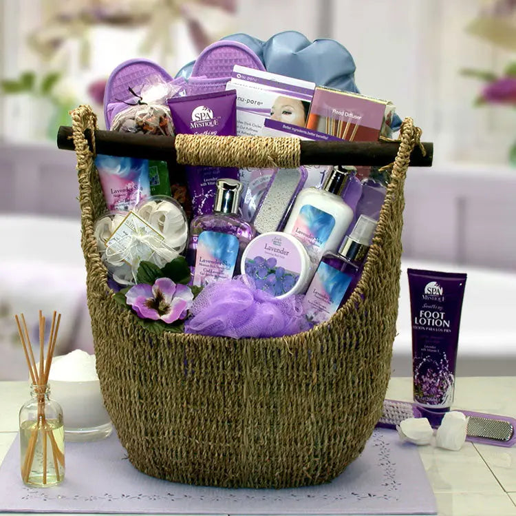 Lavender Sky Ultimate Bath & Body Tote - LittleGoodies4U