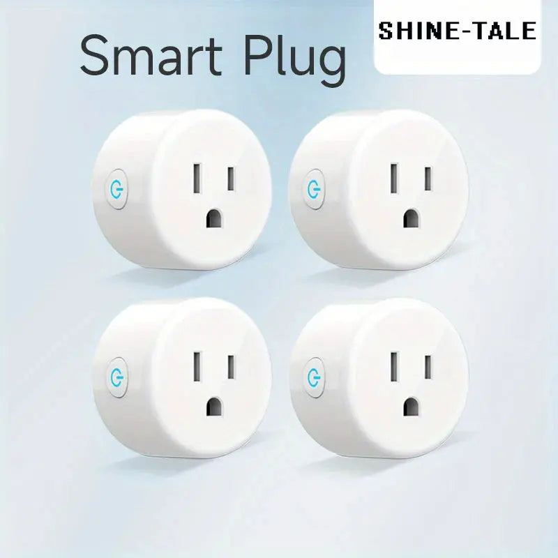 Smart Mini Socket Plug WiFi Outlet, Alexa Google Home APP Remote/Voice Control 