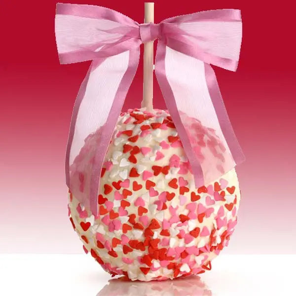 Sweethearts Caramel Chocolate Dipped Apple - LittleGoodies4U