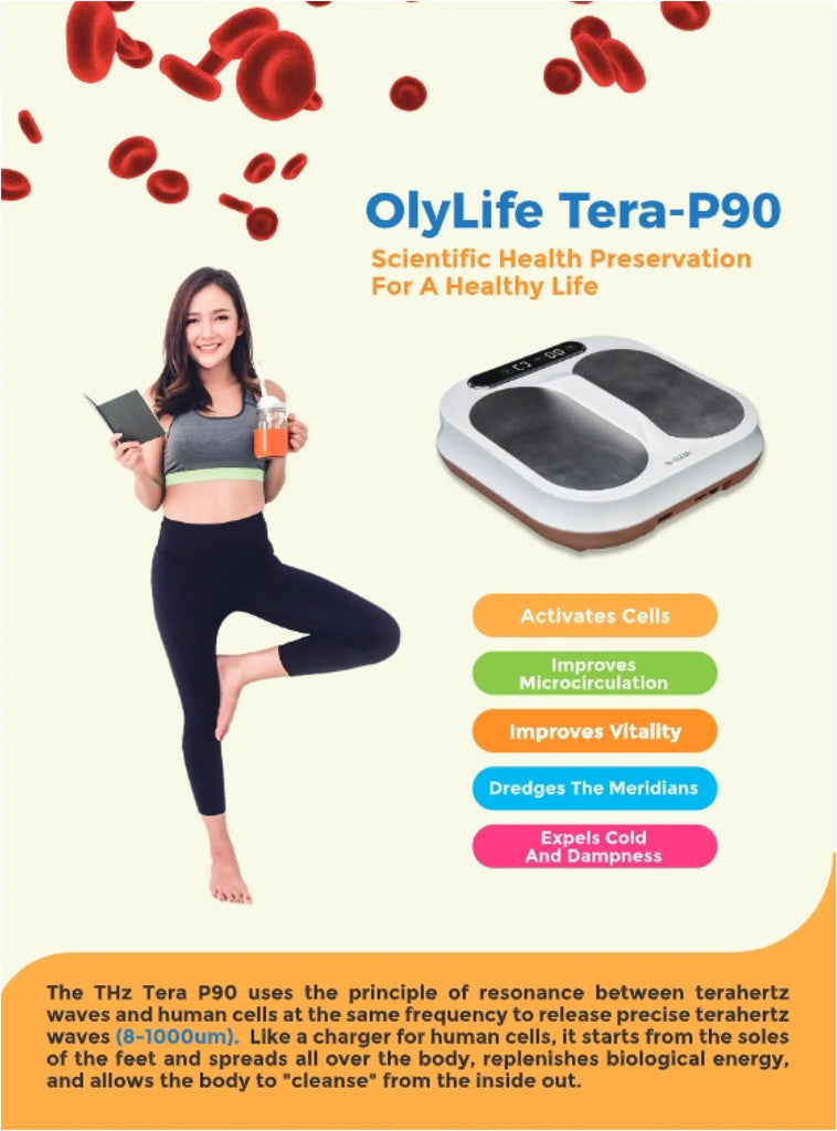 OlyLife Tera-P90 Terahertz and PEMF Frequency Device Machine LittleGoodies4u