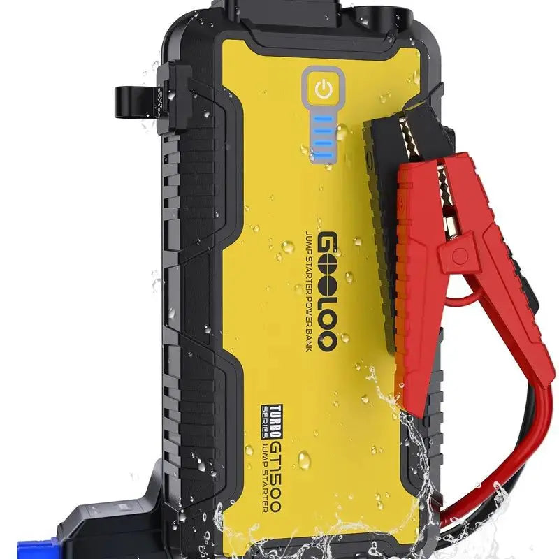 GOOLOO Jump Starter Battery Pack - Red 1500A & Black 2000A Peak Jump BLittleGoodies4U